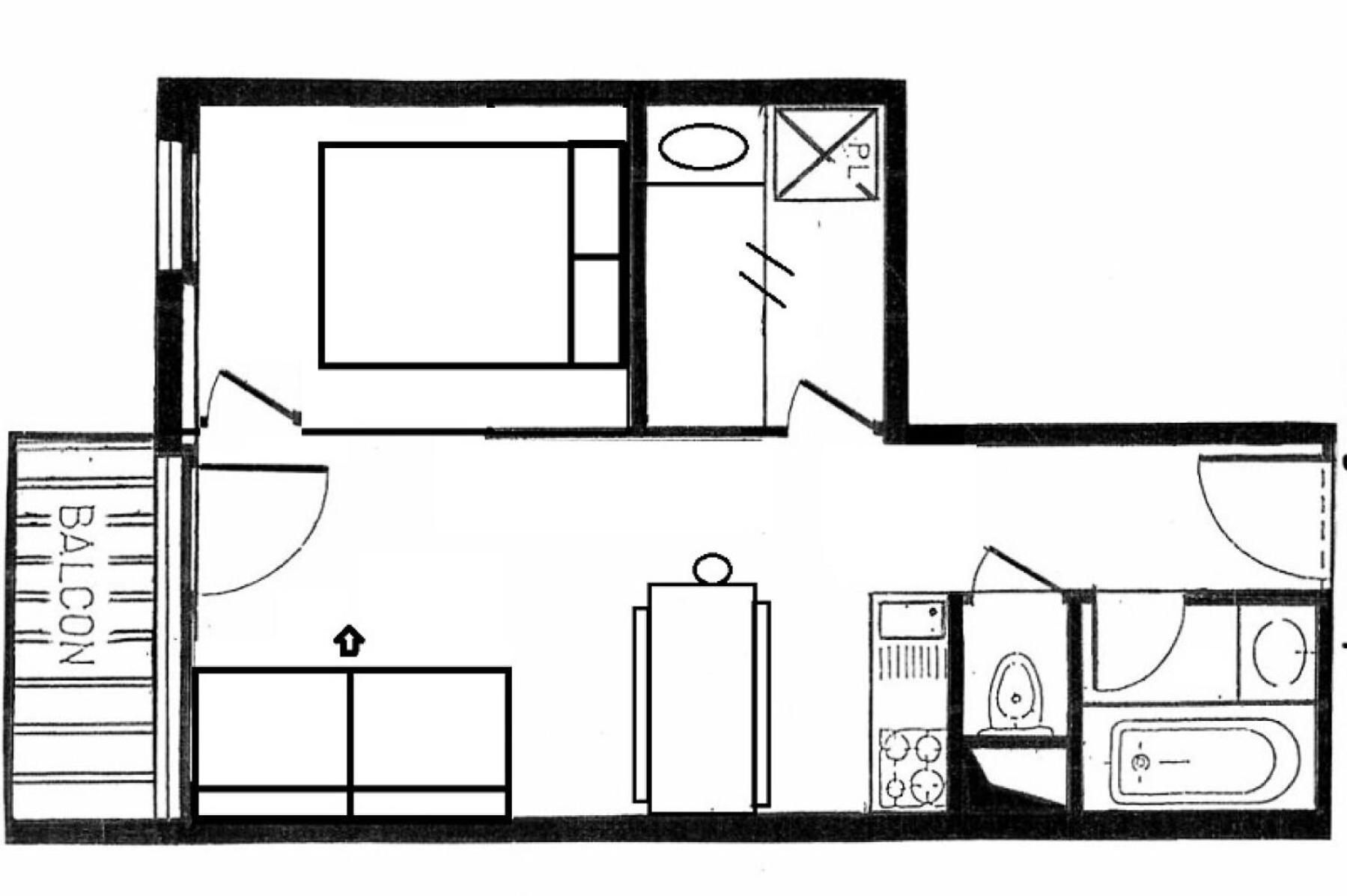 Residence Villaret - Appartement Lumineux - Depart Et Retour Skis Aux Pieds - Balcon Mae-2294 Saint-Martin-de-Belleville Exterior photo